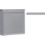 Modern Bathroom Storage - 30'' X 28'', Mirror Included, Spacious Interior, Grey Cabinet 28'' Wall Mounted Storage, Style, Finish, Board, Concealed Privacy-1050708414