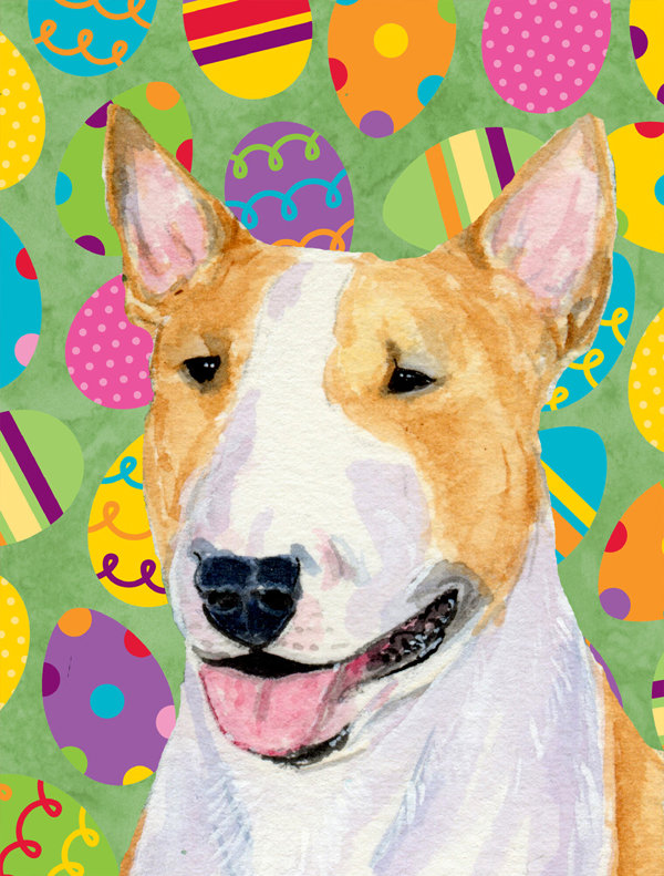 Drapeau de jardin Atara, Bull-terrier