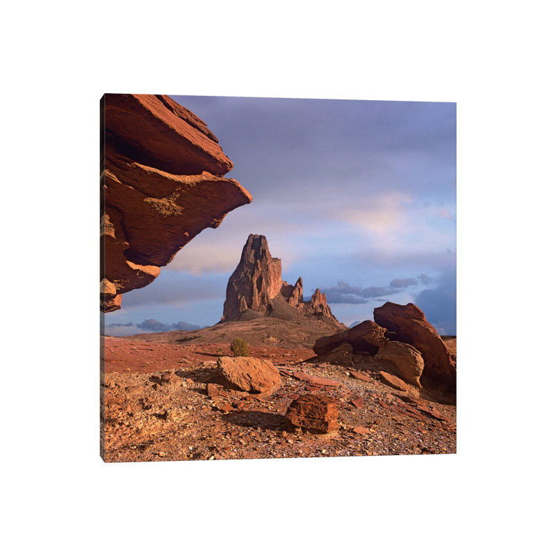 Agathla Peak, The Basalt Core Of An Extinct Volcano, Monument Valley, Arizona by Tim Fitzharris - Wrapped Canvas Gallery-Wrapped Canvas Giclée