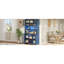 Armoires spacieuses en MDF, style campagnard rustique pour la cuisine