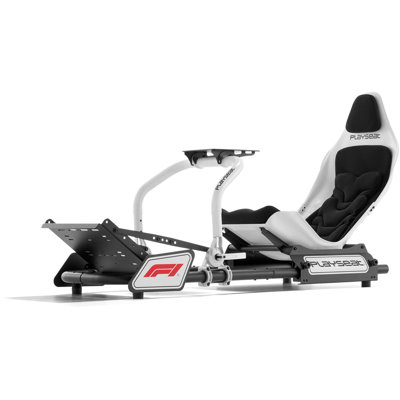 PlayseatFormula Instinct F1Edition Racing Simulator Cockpit with X-Adaptâ„¢ Adjustment, White by Playseat