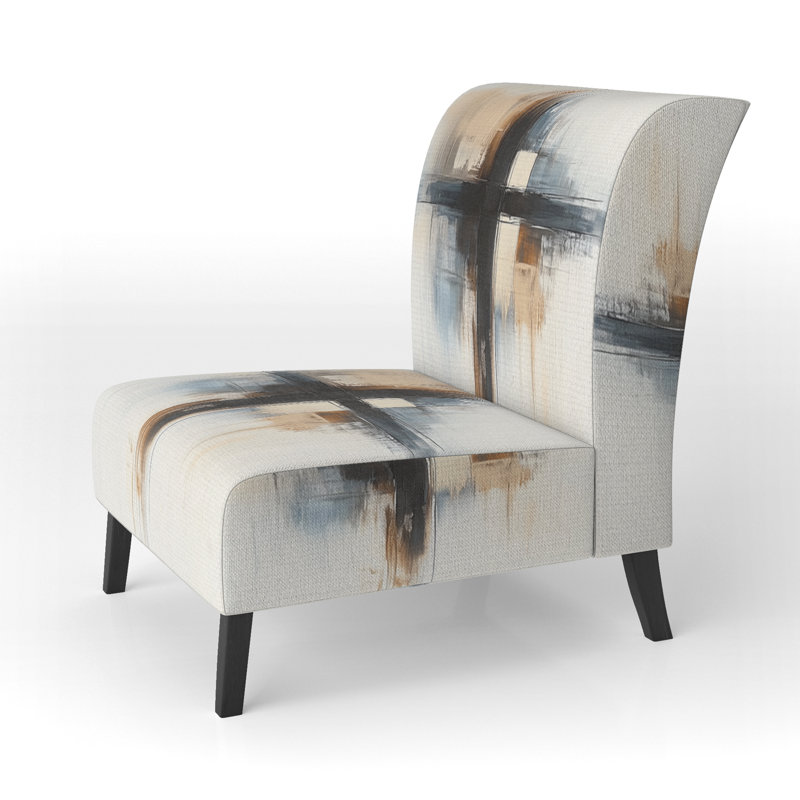 Fauteuil de chambre Abstract I Minimalisme, Slipper Armless