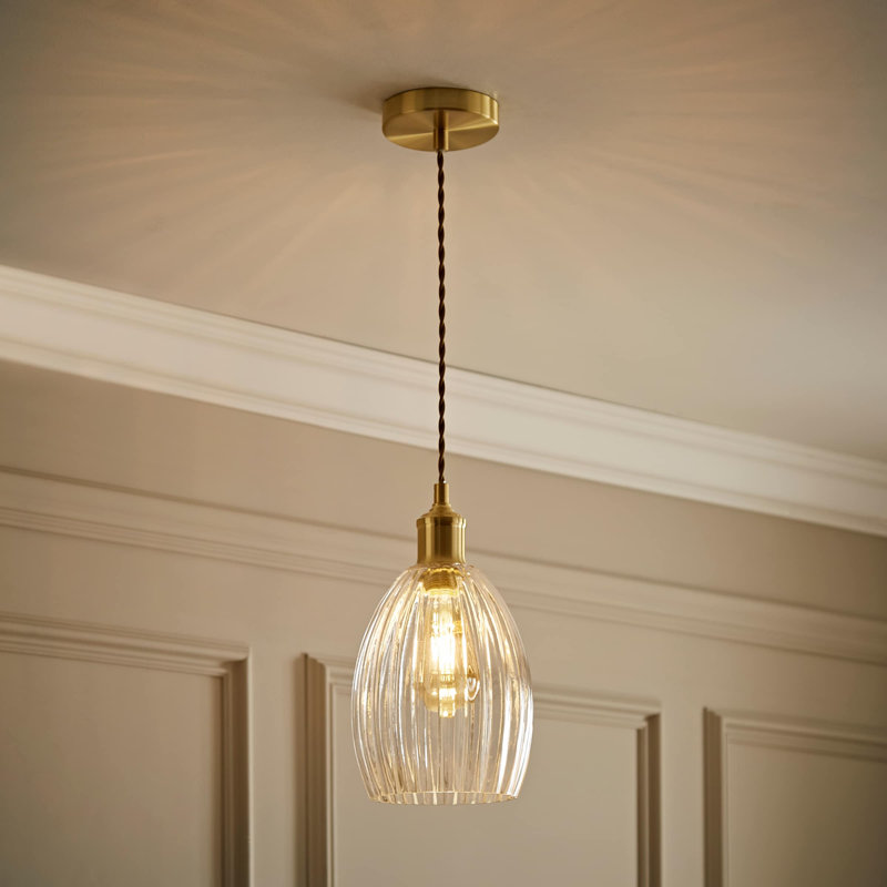 Dellis 1 - Light Pendant, Brushed Gold
