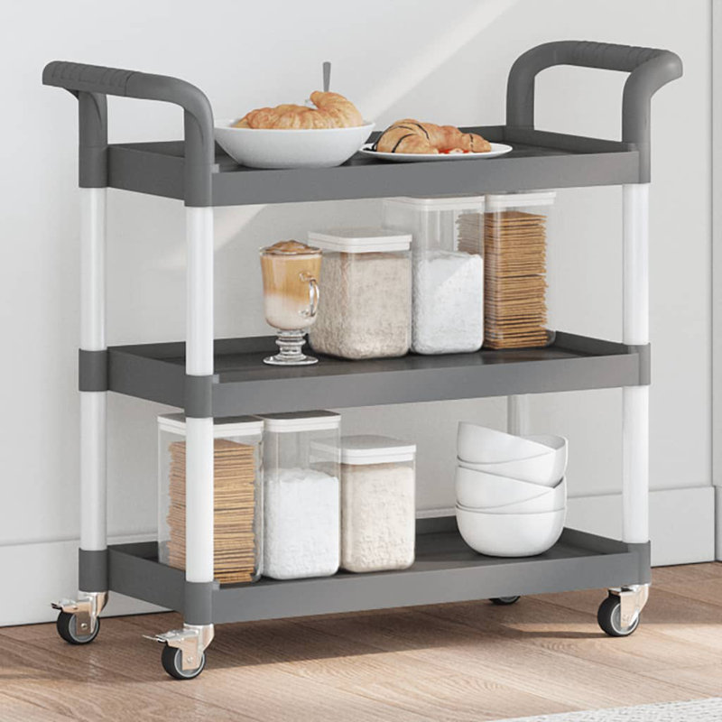 Noralva Aluminium Bar Cart, Grey