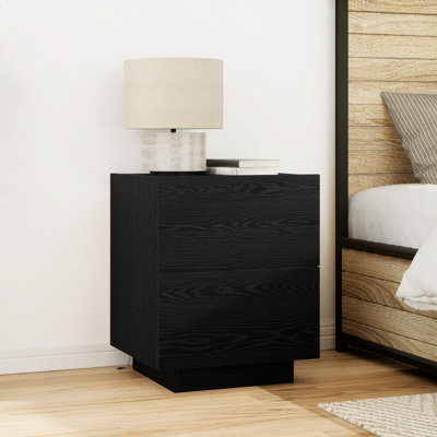 45cm W Manufactured Wood Bedside Table