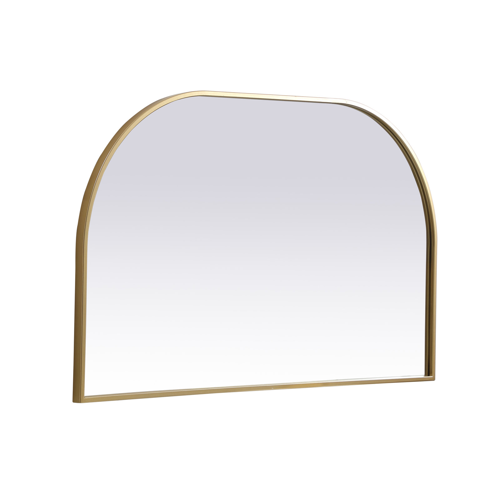 Sabine Accent Mirror, Brass, 30" x 36"