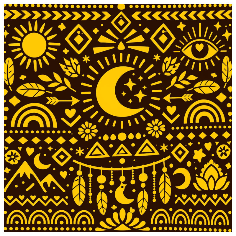 Rideaux de fenêtre Sun Moon, 50" x 92" - 1 Panel, Sheer