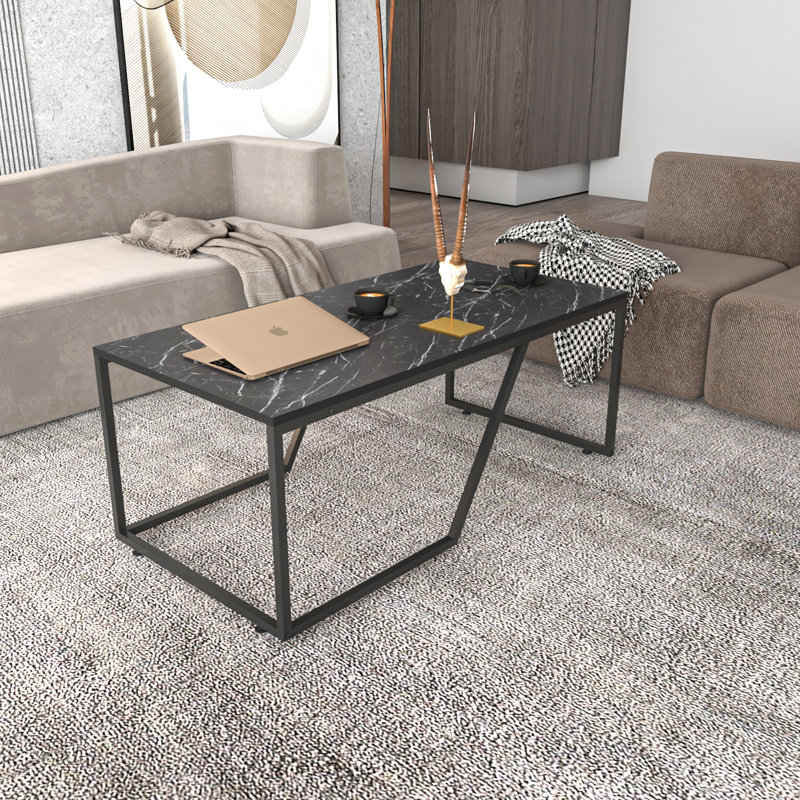 Tyriana Single Coffee Table, Black
