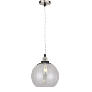 1 - Light Clear Sphere Pendant