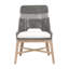 Chaise d'appoint en teck avec coussin Bowker-1290048184