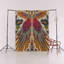 Tapis décoratif multicolore à motif d'ailes Phoenix-2025427038