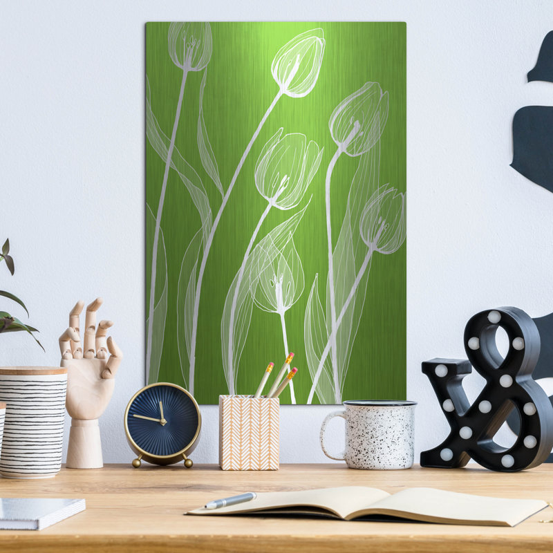 «Floral 4» par GraphINC, H 16 po x l 12 po