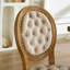 Chaise de salle à manger en velours-1856252981