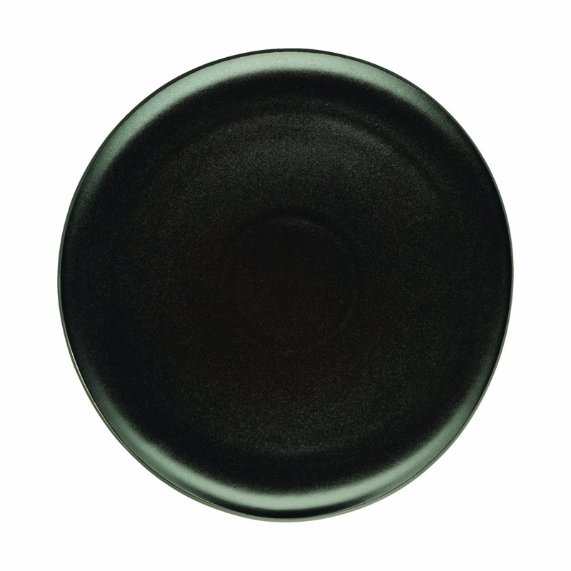 Junto Handmade Stoneware Dinner Plate, Slate Gray