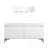 Wall-Mounted and Storage Bench Set with hook and 2 doors