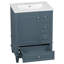 Meuble-lavabo autoportant 24 po avec lavabo en céramique et cadre en bois massif 24 po-324307040-324307046