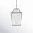 Arnio - Light Aged Iron Lantern Pendant-98615284