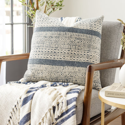 Oreiller carré en coton Zetta