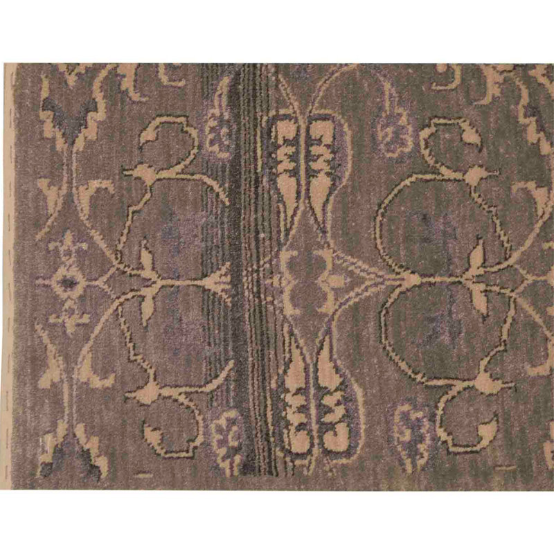 Tapis rectangulaire noué à la main