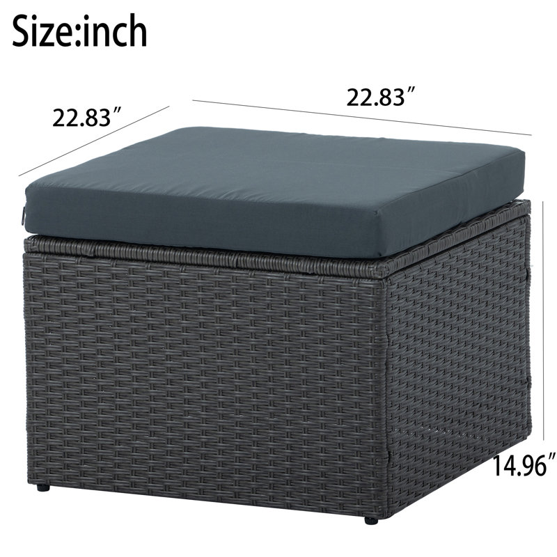 4 - Person Patio Conversation Set with Cushions
