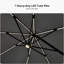 304cm Lighted Cantilever Parasol-1836189528