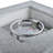 Outdoor Square Fire Pit With Steel Burner,Lightweight 24.02-Inch Propane Fire Pit Table With Adjustable Flame, 40,000 BTU, Lava Rocks, And Rain Cover For Patio,Backyard, And Poolside-1190170485