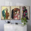 «Woman Strong I», reproduction sur toile 3 pièces-91891173-91891167