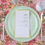 Assiettes en plastique rondes jetables Eco Collection Collection Edge pour 110 invités-86758231-86758229