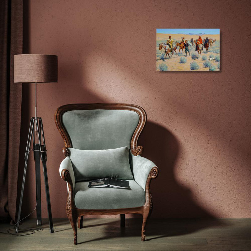 Foundry Select Remington, Frederic Gallery Wrapped Canvas Art Titled: Missing