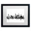 «Chicago IL Skyline BW», impression encadrée-17771748-39826781
