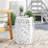 Metal End Table -Large-1193921480