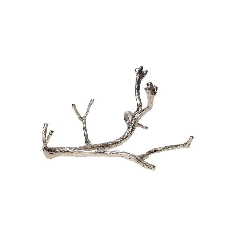 Twig Wine Bottle Holder, Nickel