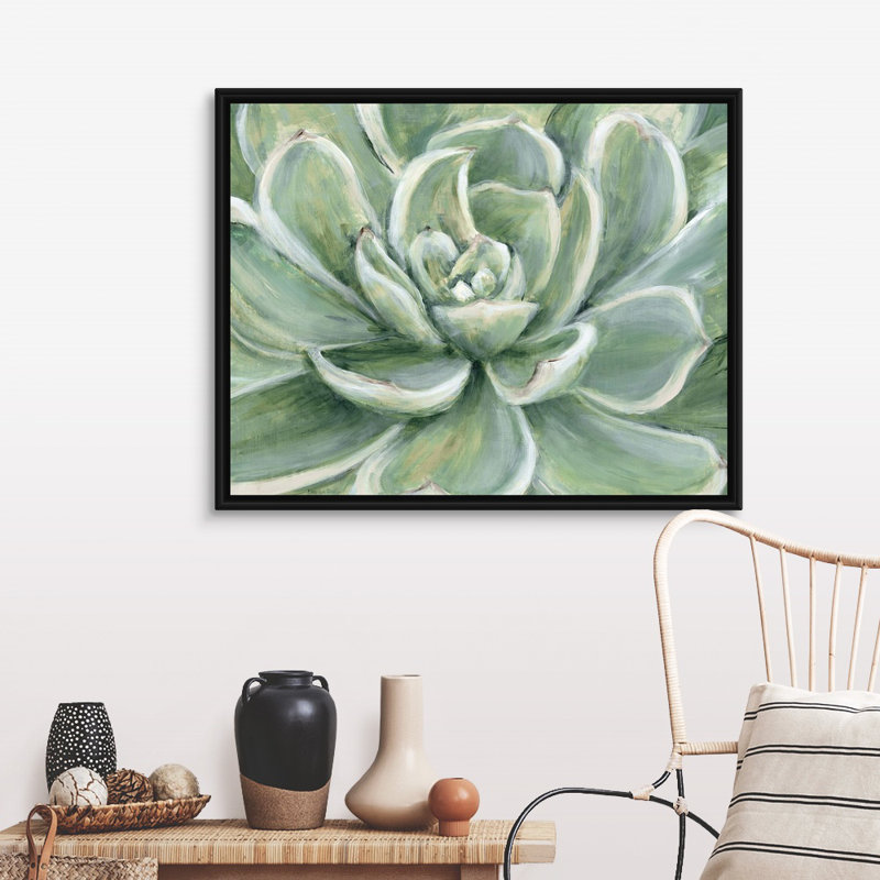 Art mural sur toile, Toile encadrée noire, H 24 po x l 30 po x P 1,75 po