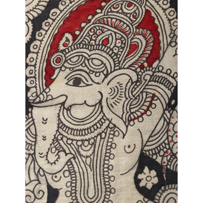 Danse Ganesha | Kalamkari, peinture sur coton