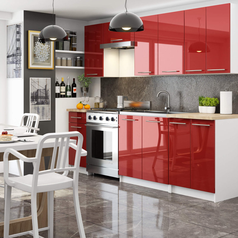 Oliwia Kitchen Wall Unit, 72cm H x 80cm W x 30cm D