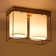 Avrit Linen Flush Mount