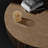 35" & 31" Round Handcrafted Coffee Table – Solid Wood Fluted Design-2081568783-2093378322