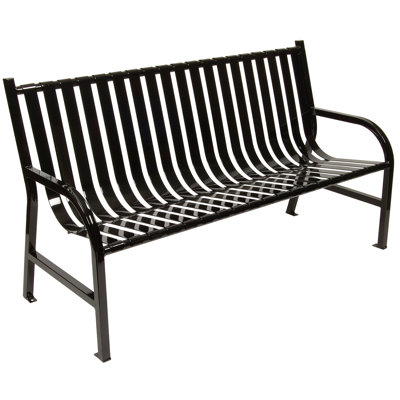 Oakley Metal Outdoor Bench