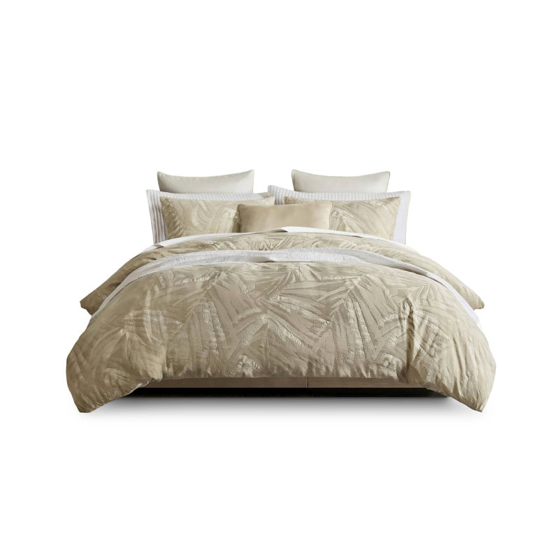 3 Pieces Full/Queen Cotton Duvet Set,Linen