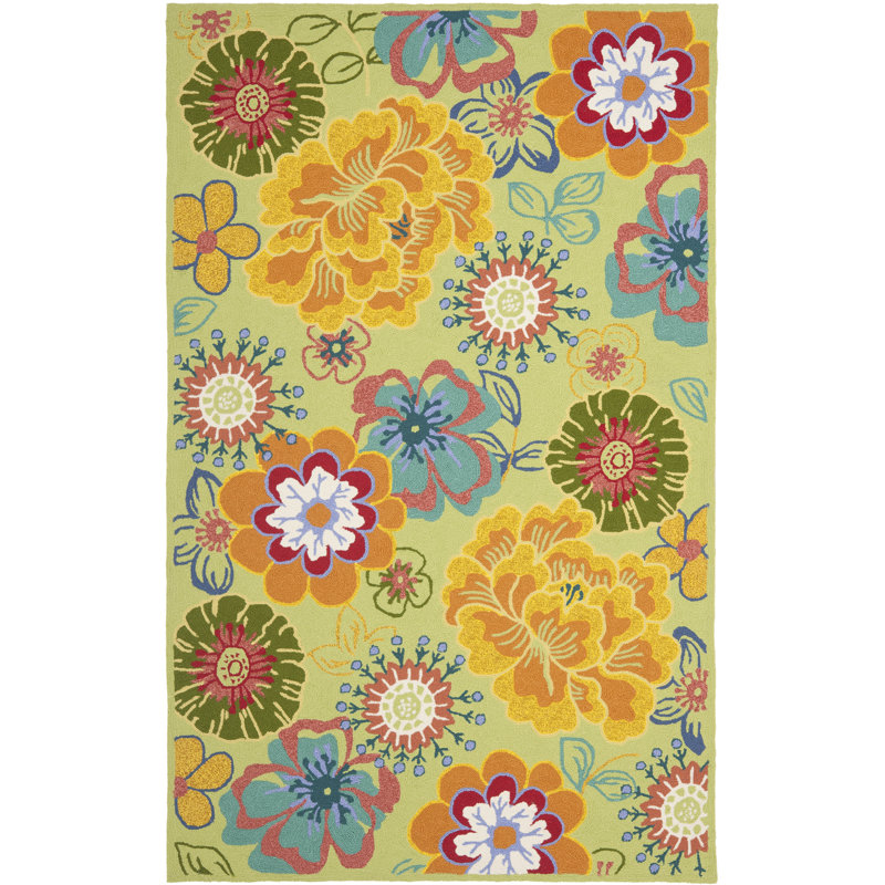 Tapis performance crocheté à la main Doyle, Rectangle 7 pi 6 po x 9 pi 6 po