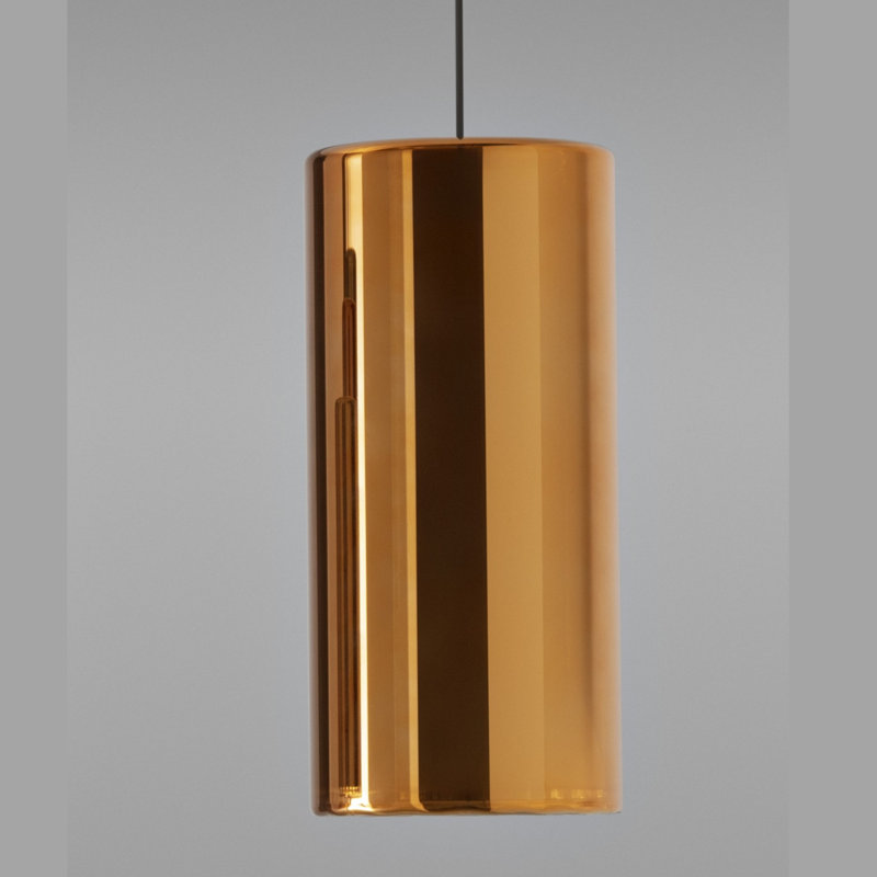 LIT 1 - Light Pendant, White/Orange