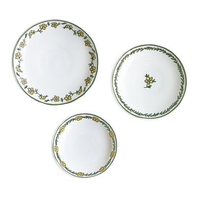 Daisy Chain Bone China Appetizer Plate