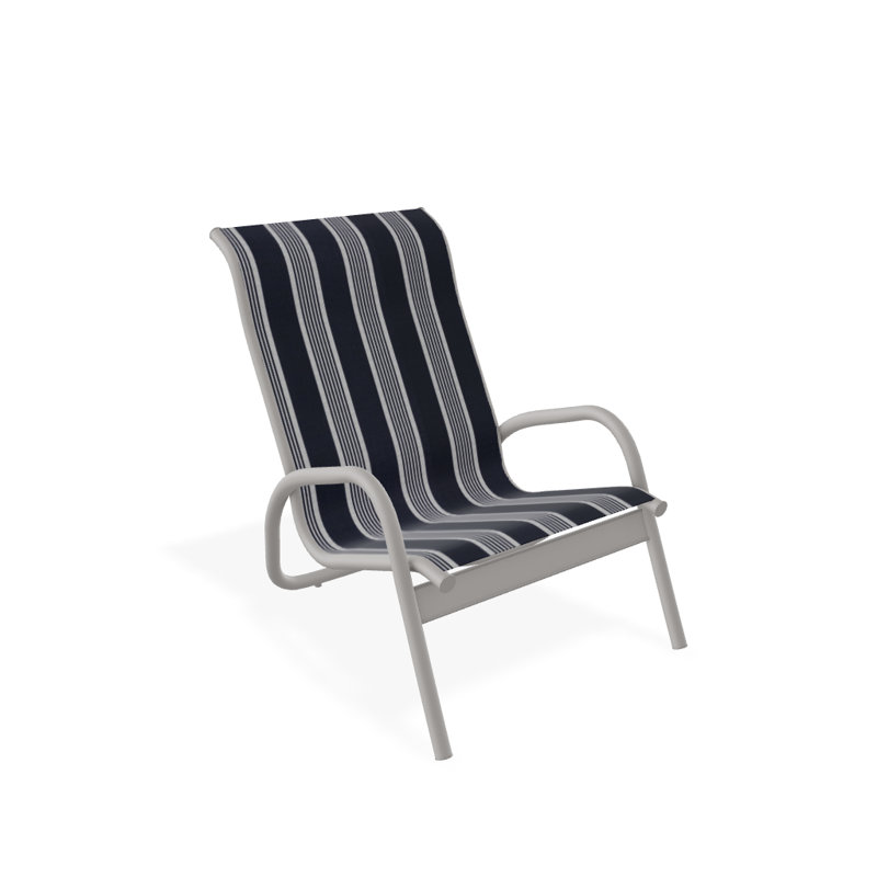 Gardenella Patio Chair, Night, Warm Gray