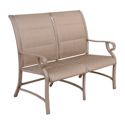 Jesaias 47.8'' Wide Metal Loveseat