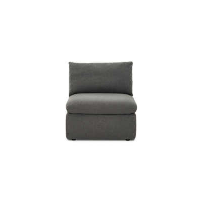 Armless Sofa With Fully Removable Washable Covers