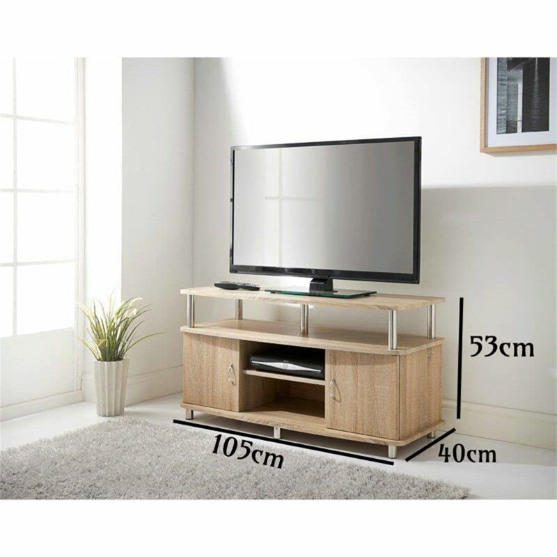 Padang Unfinished TV Stand for TVs up to 32" with Fireplace Included