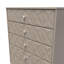 Carnlea 5 Drawer Chest (Ready Assembled)-2110500025