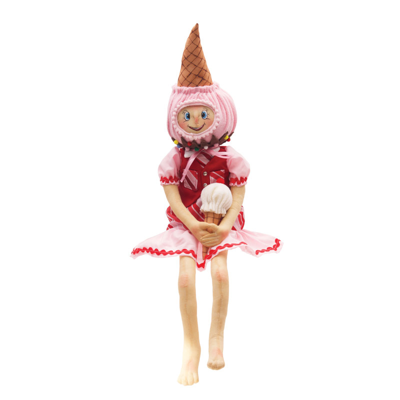 Figurine de poupée Turvy Tootsie Gathered Traditions Joe Spencer