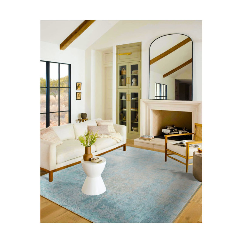 Soft Decorative Washable Rug, Runner 4'11" x 9'10" Rug Pad Included