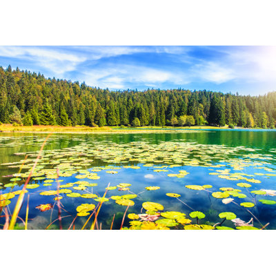 Genin Lake by Gregory_DUBUS - No Frame Art Prints on Canvas